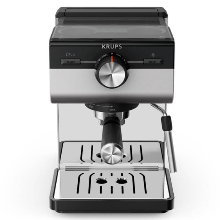 Máquina de Café Espresso Manual Krups XP384E10 Inox