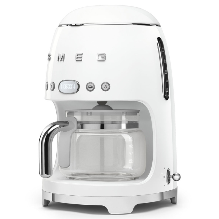 Máquina de Café de Filtro Smeg Anni 50 Branco