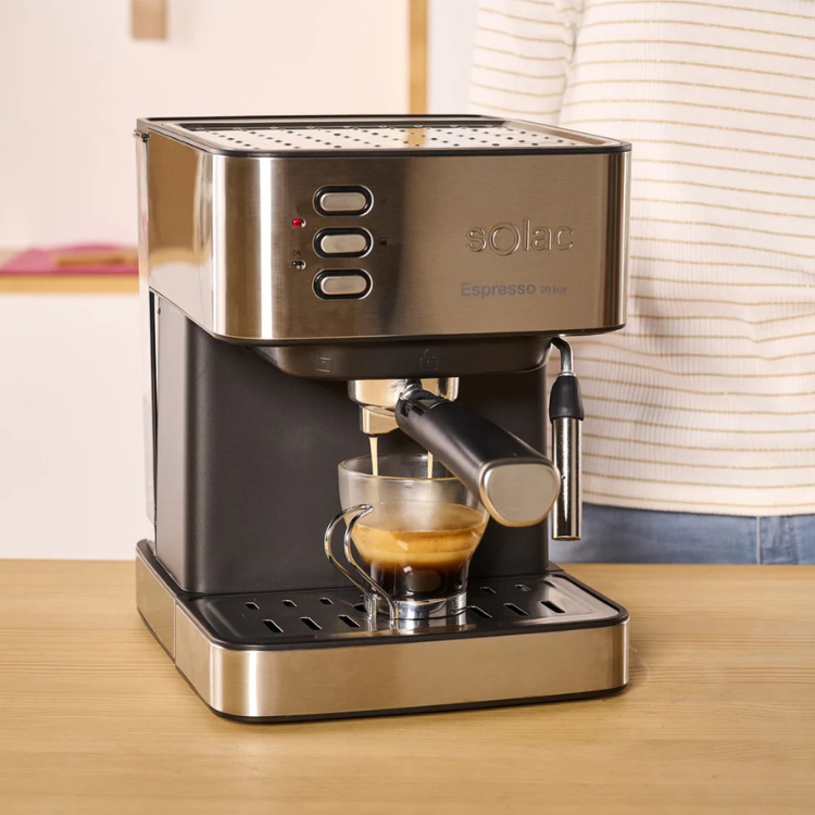Máquina de Café Solac Expresso 20Bar 850W