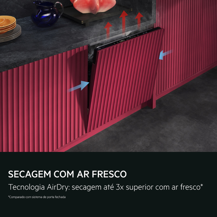 Máquina de Lavar Loiça Encastre AEG GI8700A2PN 15 Conjuntos