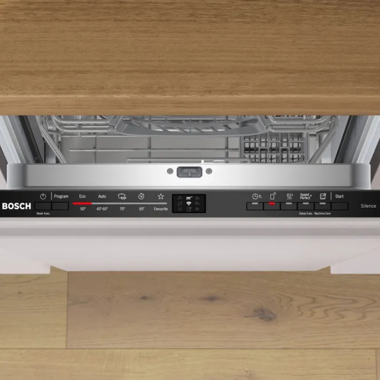 Máquina de Lavar Loiça de Encastre Bosch Serie 2 SPV2HKX42E 10 Conjuntos Branco