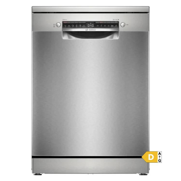 Máquina de Lavar Loiça Bosch Serie 4 SMS4HVI03E 14 Conjuntos Inox