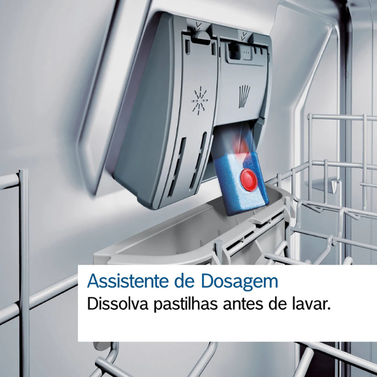 Máquina de Lavar Loiça de Encastre Bosch Serie 4 SMH4EVX08E 14 Conjuntos