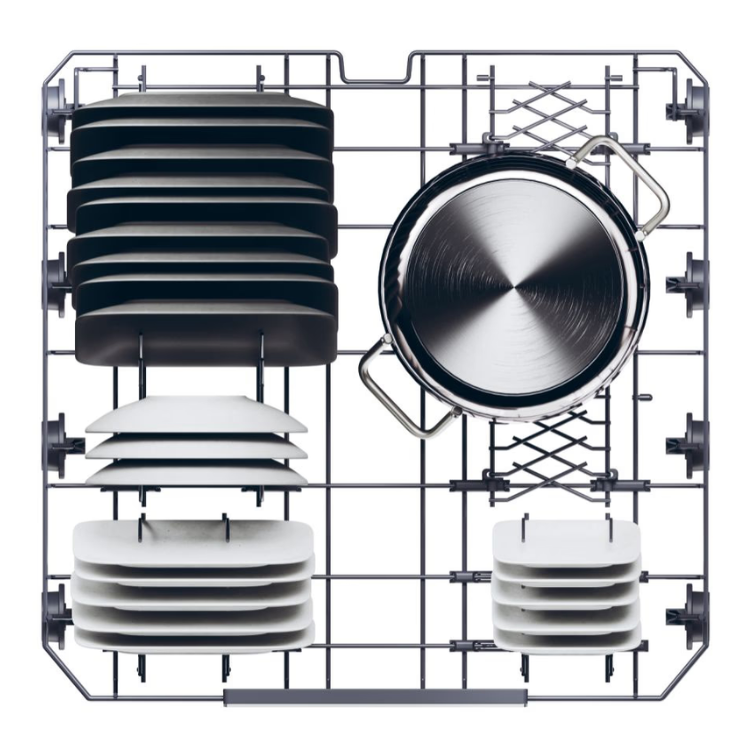 Máquina de Lavar Loiça Haier XF6B2M3PW 14 Conjuntos