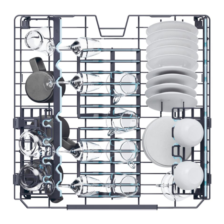 Máquina de Lavar Loiça Haier XF6B2M3PW 14 Conjuntos