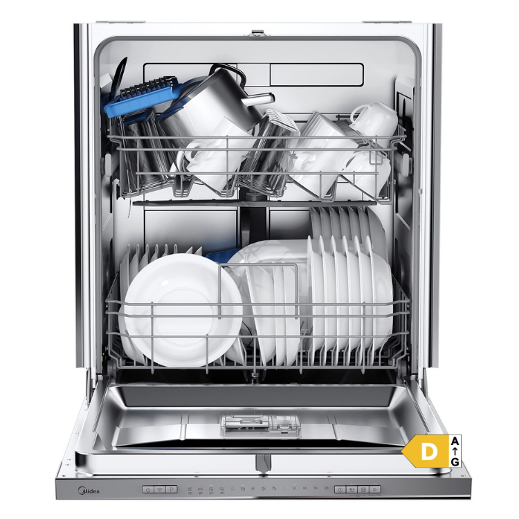 Máquina de Lavar Loiça de Encastre Midea MDWPB1303LS-W 13 Conjuntos