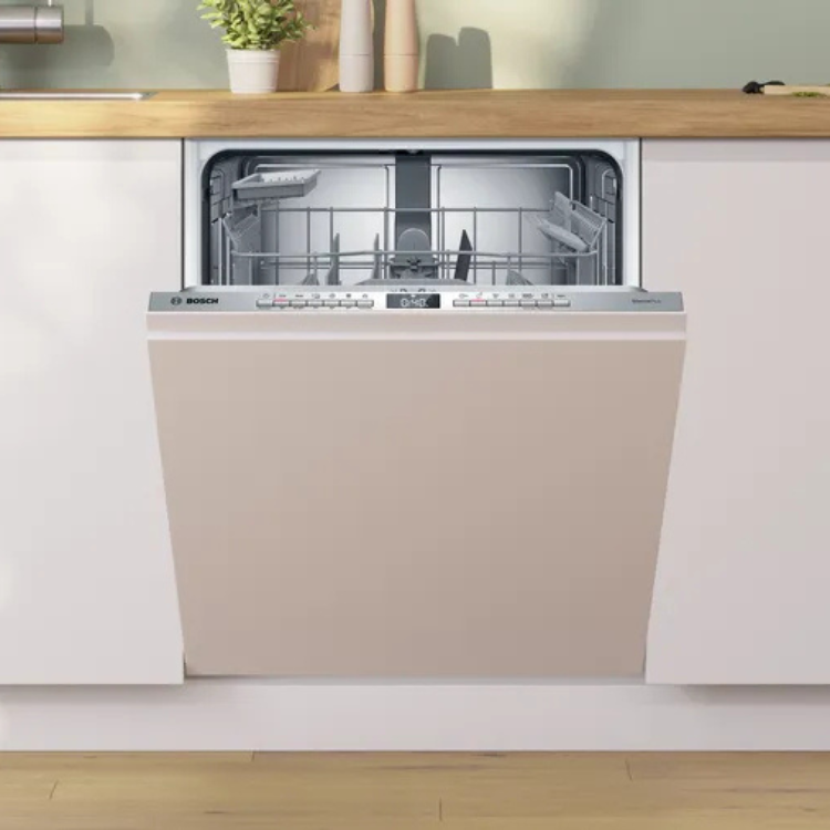 Máquina de Lavar Loiça de Encastre Bosch Serie 4 SMV4HAX19E 13 Conjuntos Branco