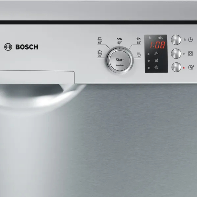 Máquina de Lavar Loiça Bosch Serie 2 SMS25AI05E 12 Conjuntos Inox