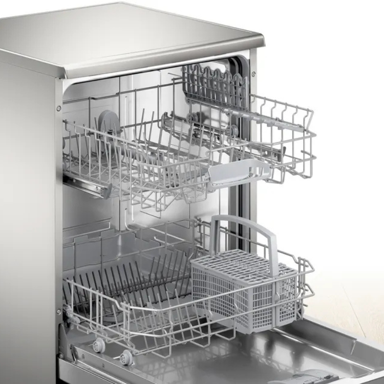 Máquina de Lavar Loiça Bosch Serie 2 SMS25AI05E 12 Conjuntos Inox