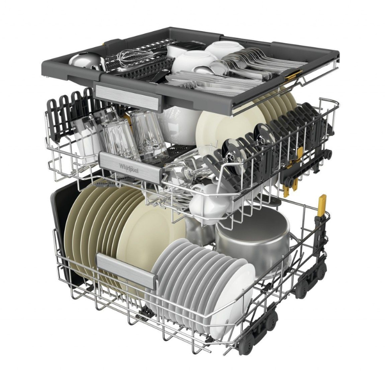 Máquina de Lavar Loiça Whirlpool W7FHP43X 15 Conjuntos