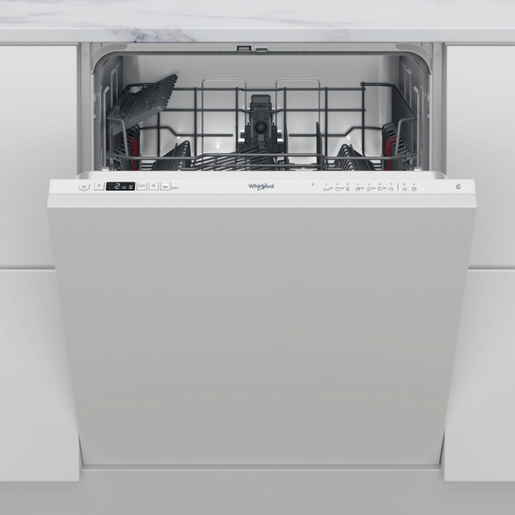 Máquina de Lavar Loiça de Encastre Whirlpool W2IHD526A 14 Conjuntos Branco