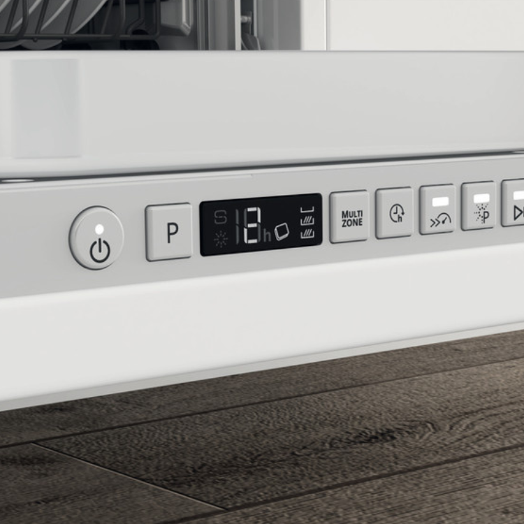 Máquina de Lavar Loiça de Encastre Whirlpool WI7020PF 14 Conjuntos Branco