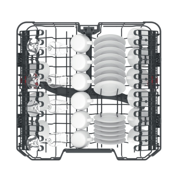 Máquina de Lavar Loiça de Encastre Whirlpool WI7020PF 14 Conjuntos Branco