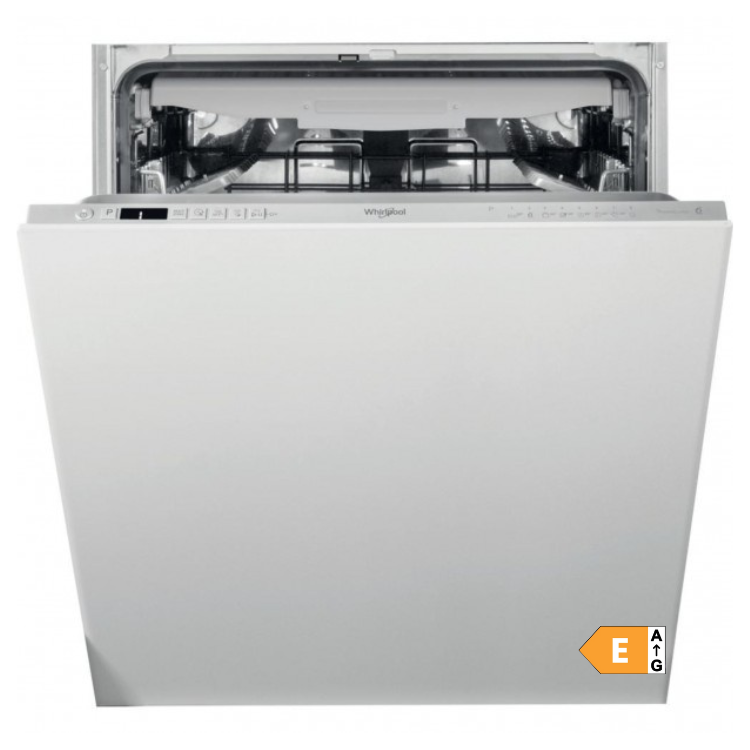 Máquina de Lavar Loiça de Encastre Whirlpool WI7020PF 14 Conjuntos Branco