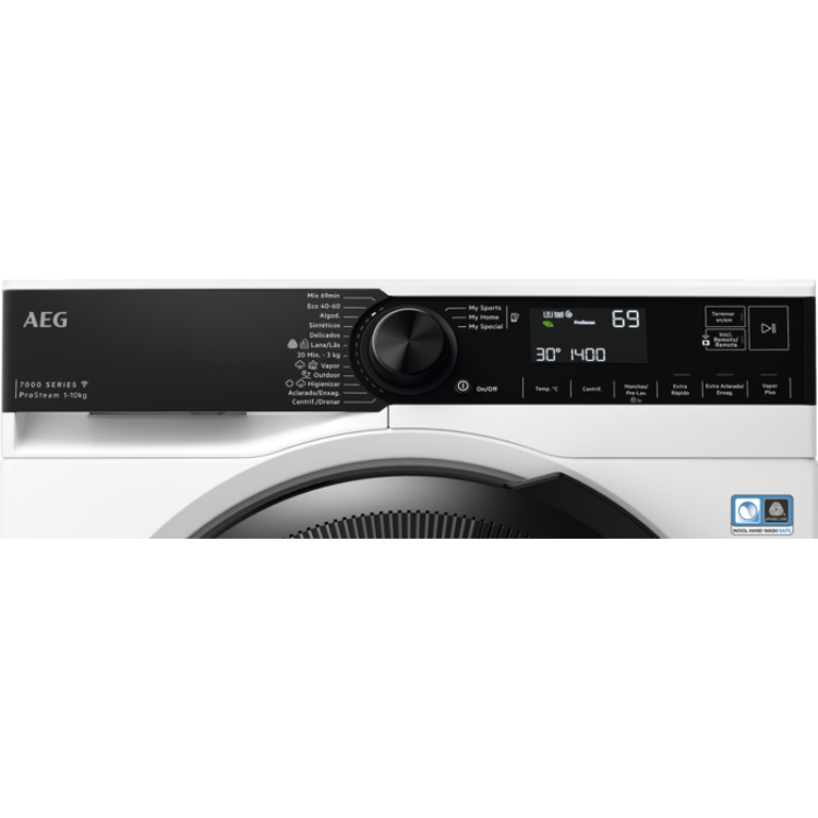 Máquina de Lavar Roupa AEG LFR7314O4C 10Kg 1400RPM Classe A Branco