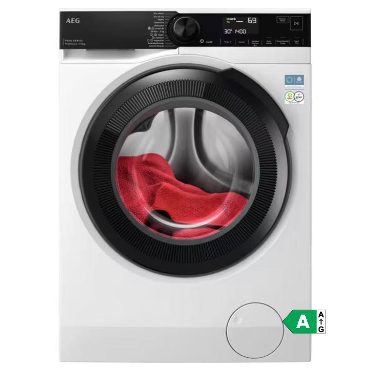 Máquina de Lavar Roupa AEG LFSR7304L4B 11Kg 1400RPM Classe A Branco