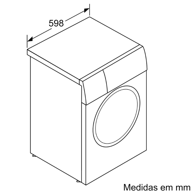 Balay 3TS395BS washing machine, white, front loader, 9kg, 1400RPM, Class A.