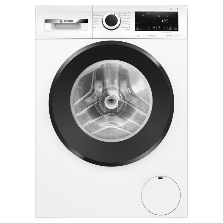 Máquina de Lavar Roupa Bosch Serie 6 WGG14Z00ES 9Kg 1200RPM Classe A Branco