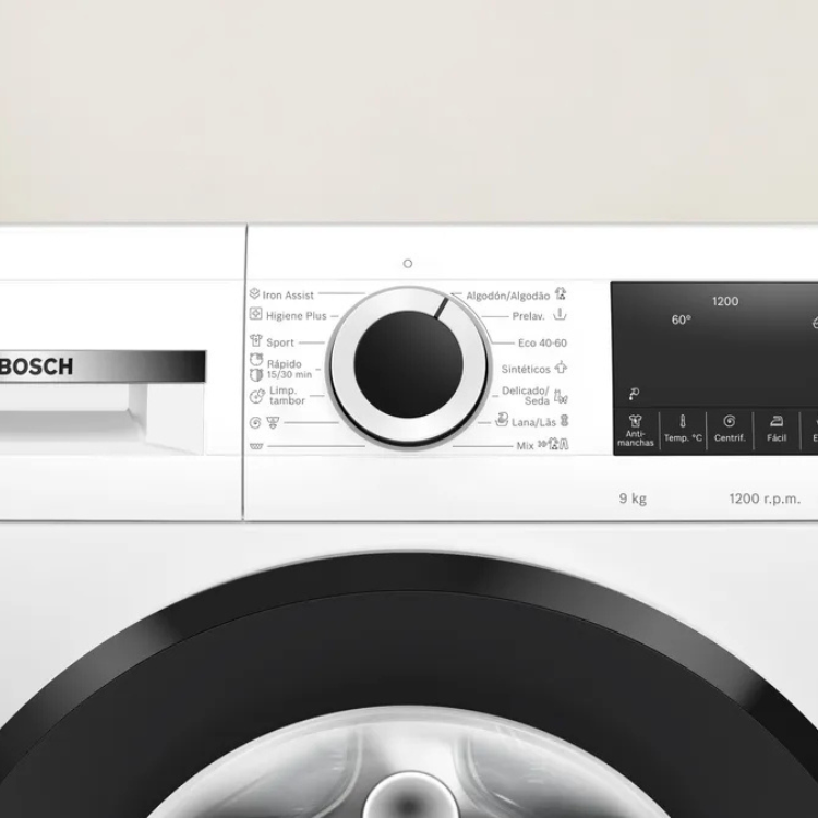 Máquina de Lavar Roupa Bosch Serie 6 WGG14Z00ES 9Kg 1200RPM Classe A Branco