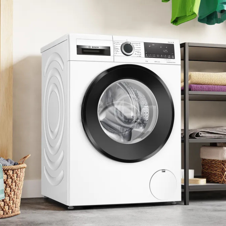 Máquina de Lavar Roupa Bosch Serie 6 WGG14Z00ES 9Kg 1200RPM Classe A Branco