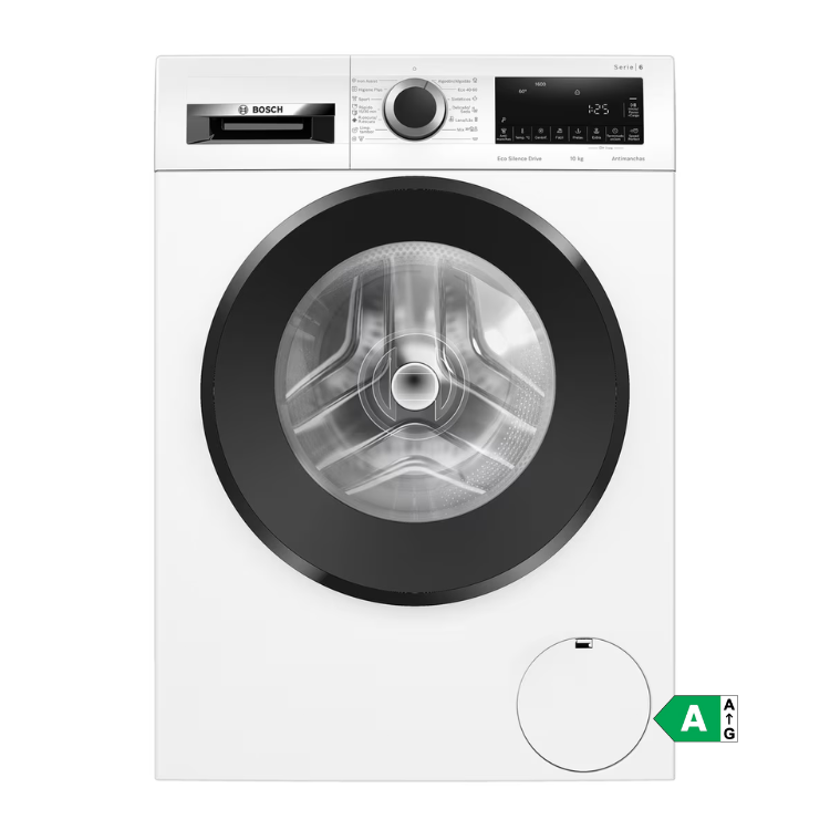 Máquina de Lavar Roupa Bosch Serie 6 WGG256Z0ES 10Kg 1600RPM Classe A Branco