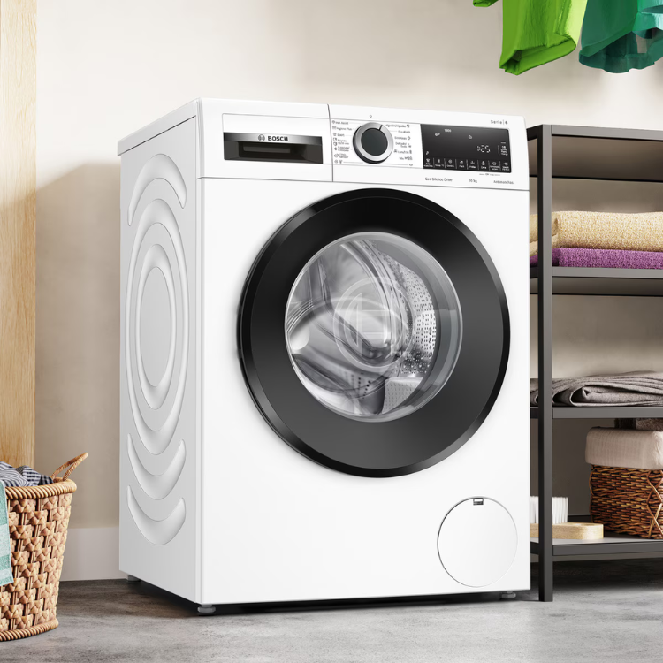 Máquina de Lavar Roupa Bosch Serie 6 WGG256Z0ES 10Kg 1600RPM Classe A Branco