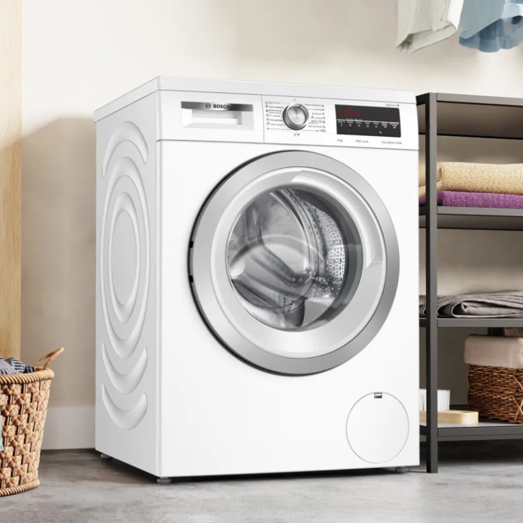 Máquina de Lavar Roupa Bosch Serie 6 WUU24T65ES 9Kg 1200RPM Classe A Branco