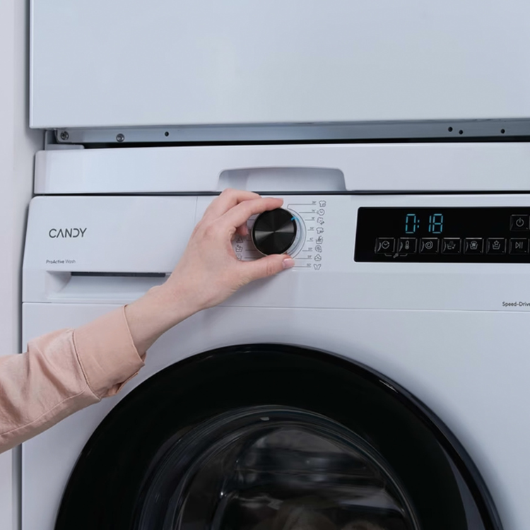 Máquina de Lavar Roupa Candy GD4105S 10Kg 1400RPM Classe A Branco
