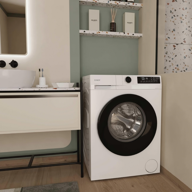 Máquina de Lavar Roupa Candy GD4105S 10Kg 1400RPM Classe A Branco