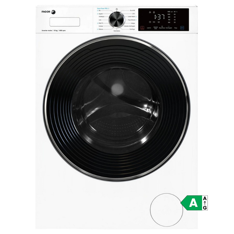 Máquina de Lavar Roupa Fagor 5FE-10714 10Kg 1400RPM Classe A