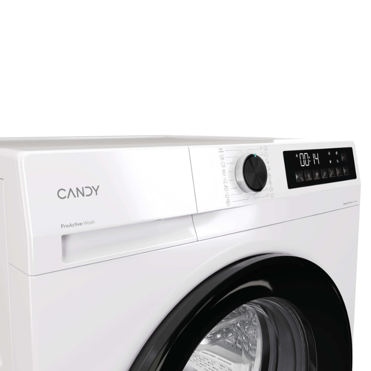 Máquina de Lavar Roupa Candy GD48B6-S 8Kg 1400RPM Classe A Branco