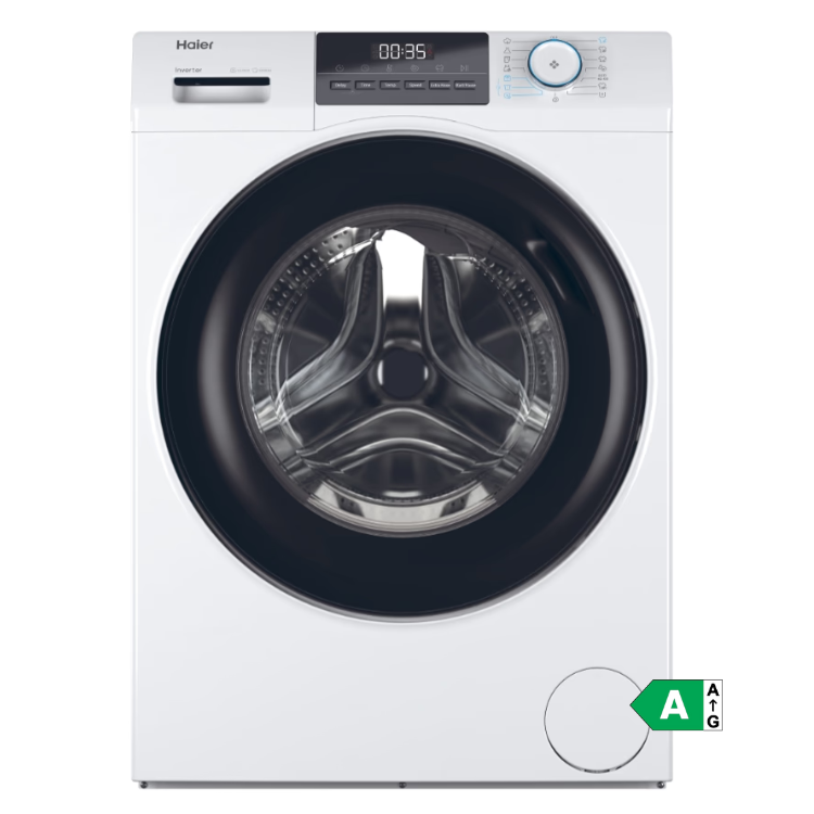 Máquina de Lavar Roupa Haier HW110-BP14929A-S 11Kg 1400RPM Classe A Branco