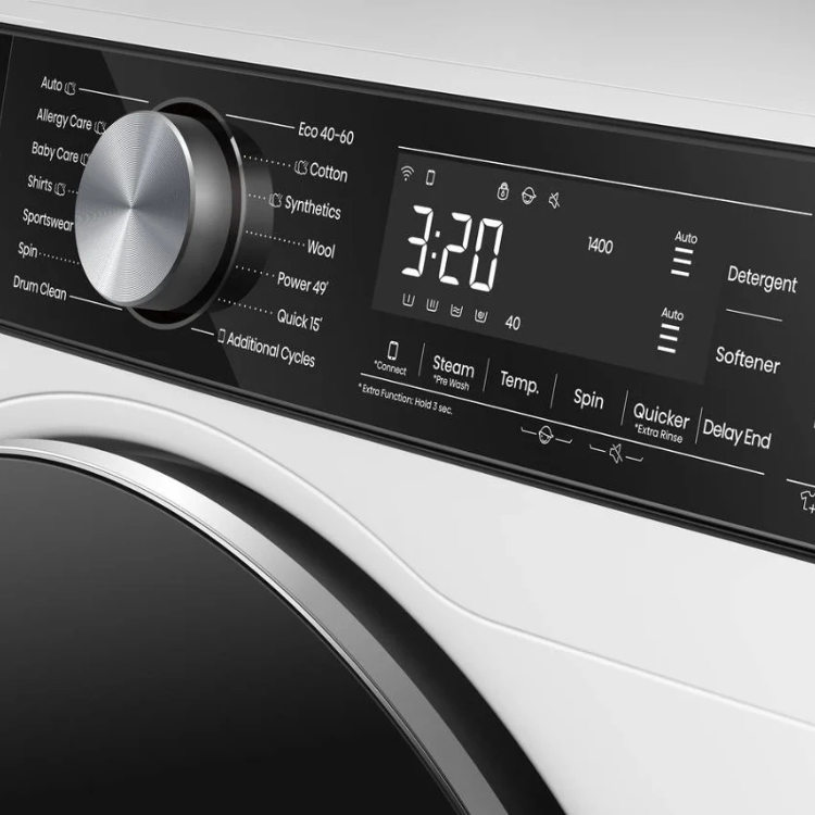 Máquina de Lavar Roupa Hisense WF5S1045BW 10Kg 1400RPM Classe A Branco