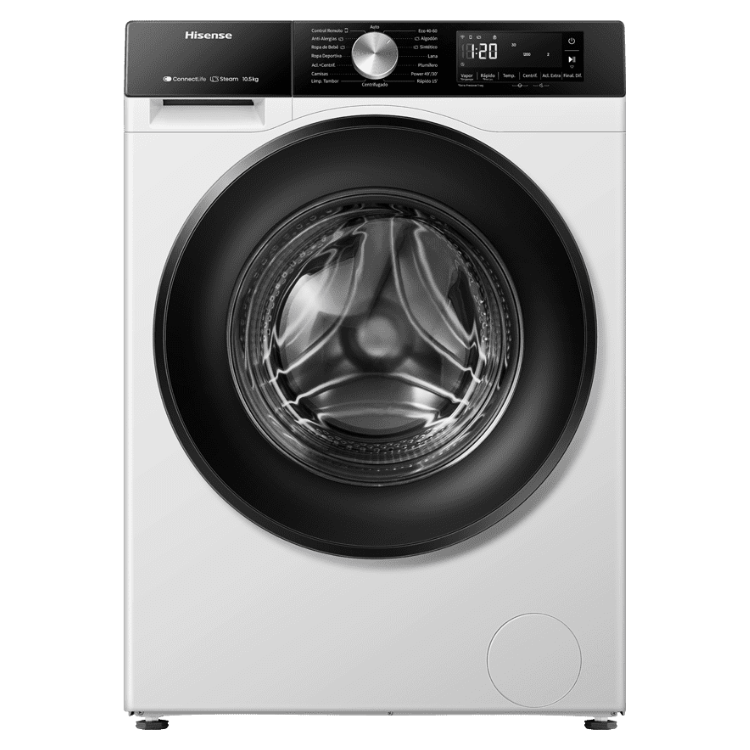 Máquina de Lavar Roupa Hisense WF3S1043BW3 10Kg 1400RPM Classe A Branco