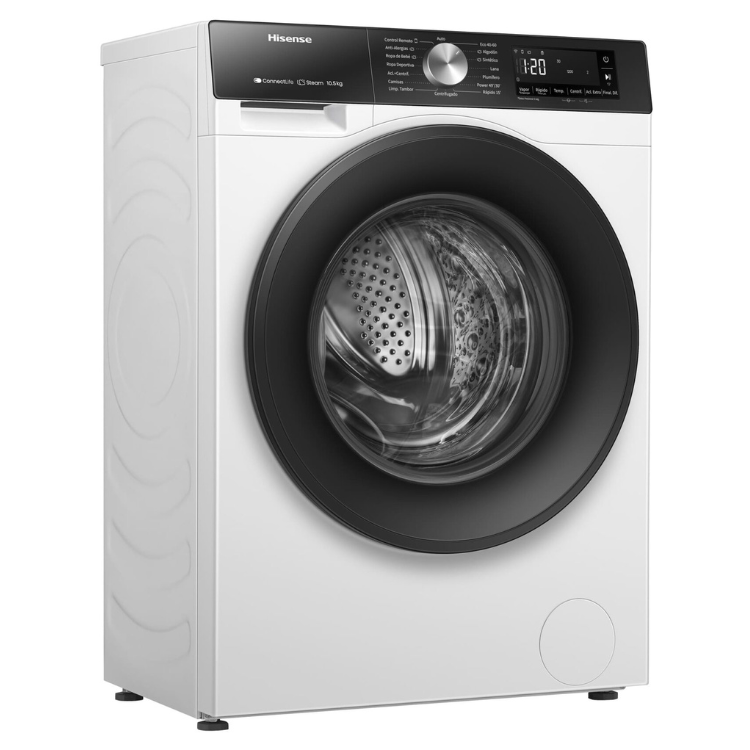 Máquina de Lavar Roupa Hisense WF3S1043BW3 10Kg 1400RPM Classe A Branco