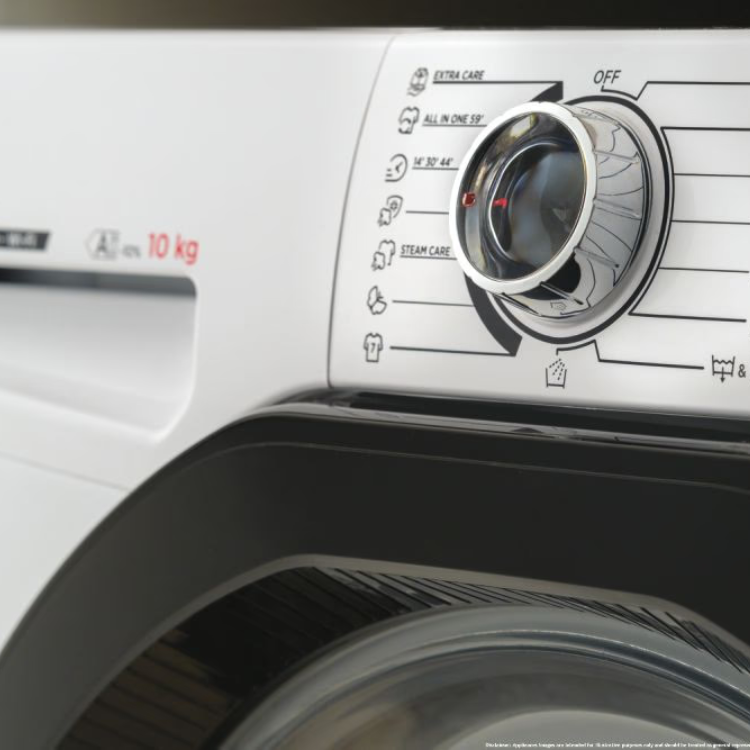 Máquina de Lavar Roupa Hoover H3WPS6106TAMBS 10Kg 1600RPM Classe A Branco - Usado Grade A+