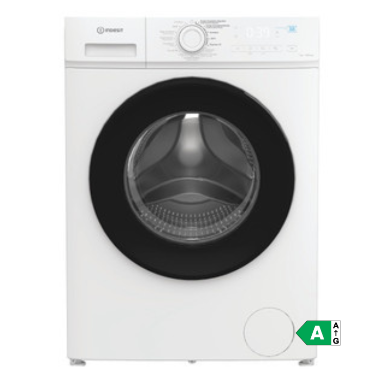 Máquina de Lavar Roupa Indesit IMA762BMYTIMESP 7Kg 1200RPM Classe A Branco