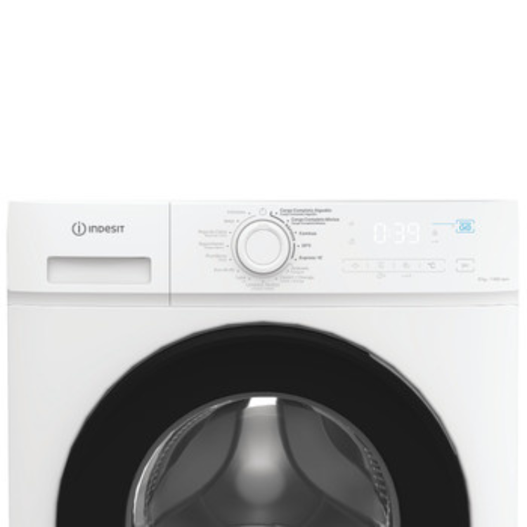 Máquina de Lavar Roupa Indesit IMA864BMYTIMESP 8Kg 1400RPM Classe A Branco
