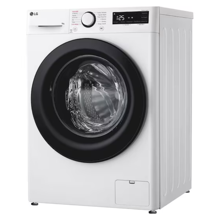 Máquina de Lavar Roupa LG F4WR6009A0W 9Kg 1400RPM Classe A Branco