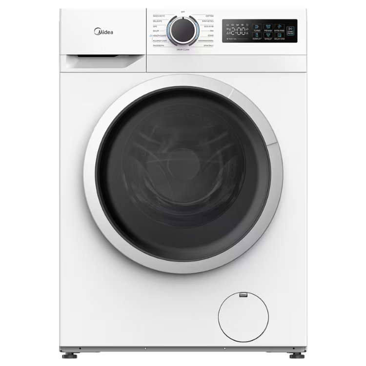 Máquina Lavar Roupa Midea MFG16W80BA10/W-ES 8Kg 1400RPM Classe A