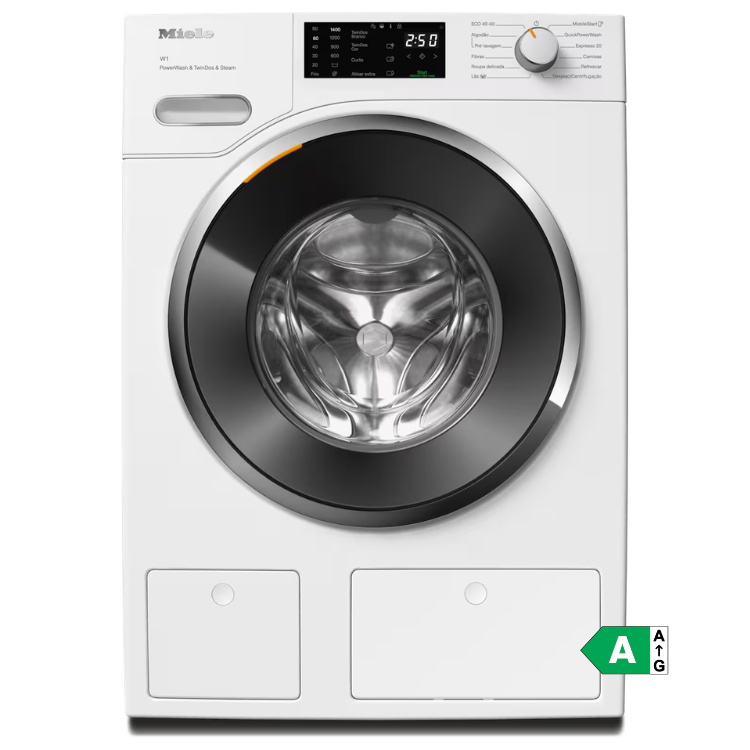 Máquina de Lavar Roupa Miele WWG880 WCS 9Kg 1400RPM Classe A Branco