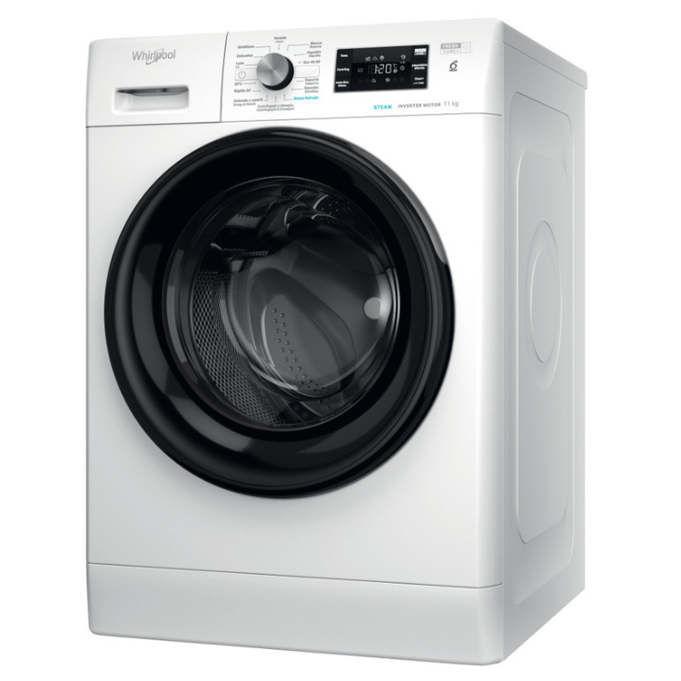 Máquina de Lavar Roupa Whirlpool FFB11489BVSPT 11Kg 1400RPM Classe A Branco