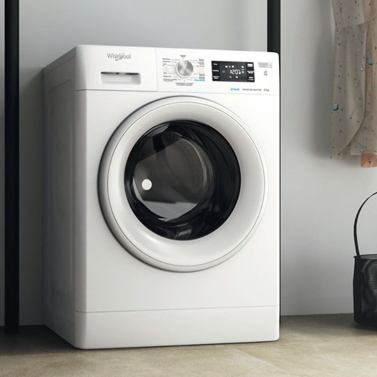 Máquina de Lavar Roupa Whirlpool FFB8258WVSP 8Kg 1200RPM Classe D Branco