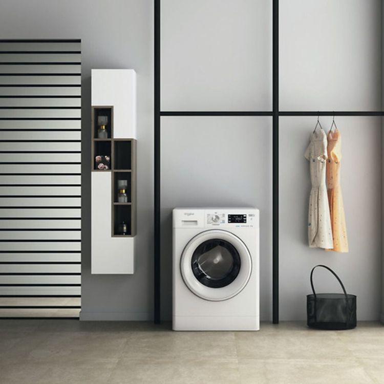Máquina de Lavar Roupa Whirlpool FFB8258WVSP 8Kg 1200RPM Classe D Branco