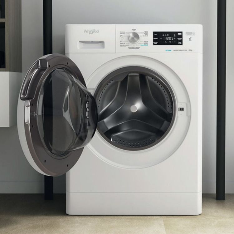 Máquina de Lavar Roupa Whirlpool FFB8258WVSP 8Kg 1200RPM Classe D Branco