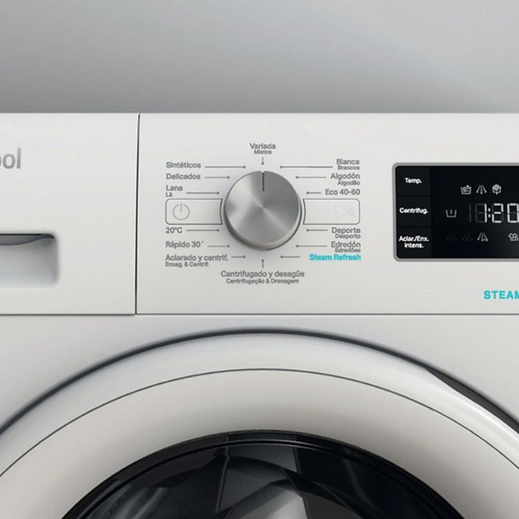 Máquina de Lavar Roupa Whirlpool FFB8258WVSP 8Kg 1200RPM Classe D Branco