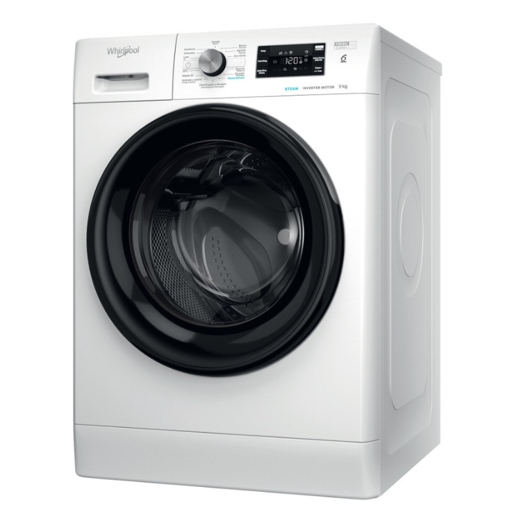 Máquina de Lavar Roupa Whirlpool FFB9489BVSPT 9Kg 1400RPM Classe A Branco