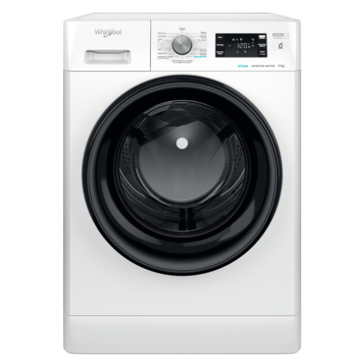 Máquina de Lavar Roupa Whirlpool FFB9489BVSPT 9Kg 1400RPM Classe A Branco
