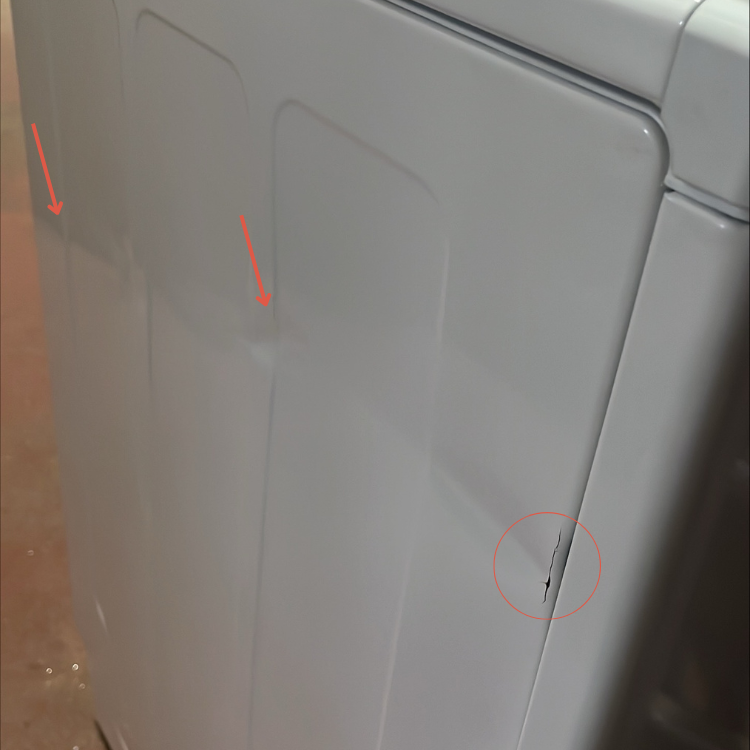 Máquina de Lavar Roupa Whirlpool TDLR7220LSSPN 7Kg 1200RPM Classe E Branco - Novo/Ligeiro Dano