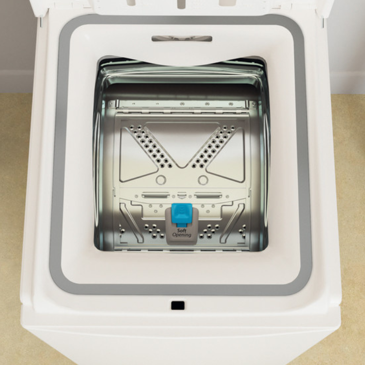 Máquina de Lavar Roupa Whirlpool TDLR7220LSSPN 7Kg 1200RPM Classe E Branco - Novo/Ligeiro Dano